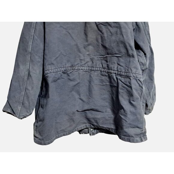 Vintage Carhartt Jacket Coat Rancher Chore Flannel Blanket Lined Work Mens Size - Picture 13 of 15